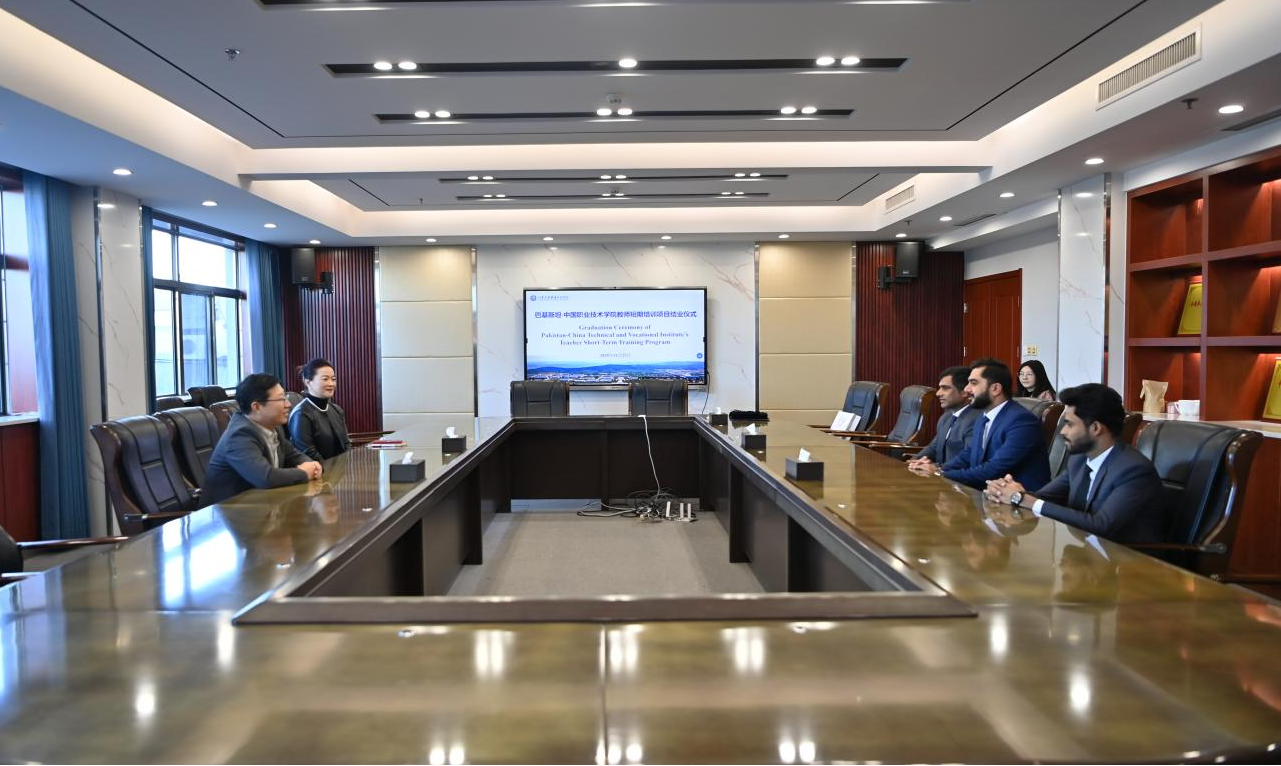 山商职院举行第二批巴基斯坦